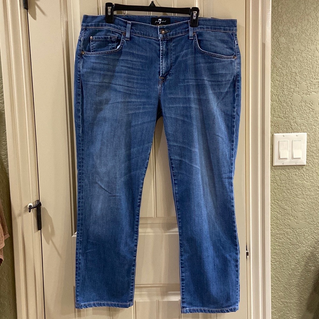 The Straight Jean By 7 For All Mankind Brand Euc